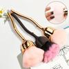 1pc Rose-Shaped Soft Brush, Nail Dust Brush, Makeup Blush Brush, Multi-Use Cleaning Tool for Manicure & Cosmetics