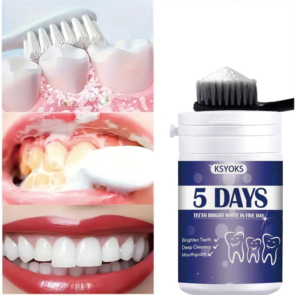 Whitening teeth within five days helps with oral care and fresh breath