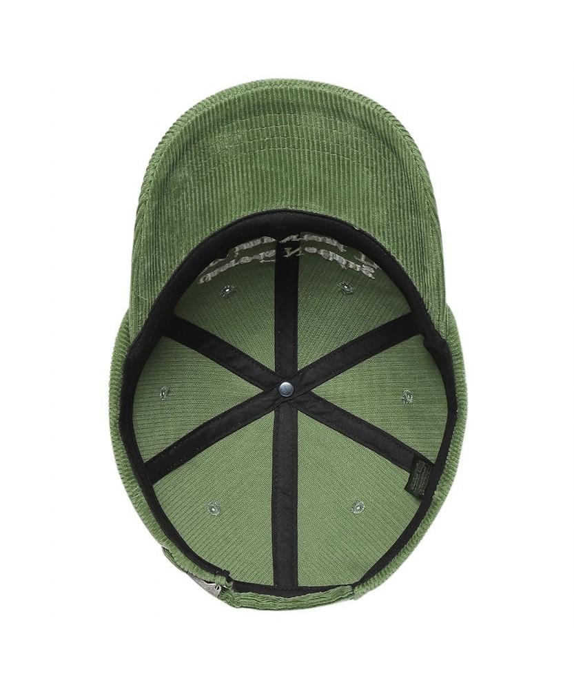 NOTIG Corduroy Ball Cap Green_Okf3Accp102E1