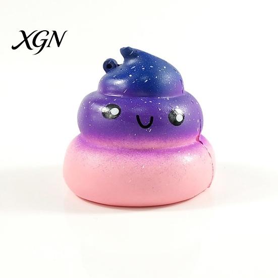 Relaxation Squeeze Toy Novelty Poop Stress Ball Sensory Fidget Funny Shaped Kids And Adult Reliever Soft Slow Rise Prank for Adults Relief