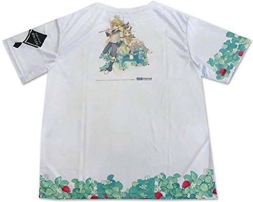VOCALOID Kagamine Rin and Len 10th Anniversary Shop Limited Full Graphic White Free Size Kagamine Rin Kagamine Len Single Item T-shirt & (A/Rin Crown)