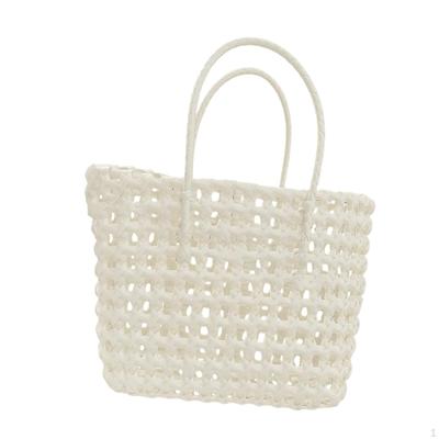 Large Capacity Women's Woven Handbag, Summer Beach Bag for Vacation Shopping