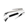 Silver Steel Rear View Side Mirror Frame Cover For Chevrolet Equinox 2018-2021