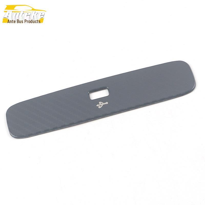 USB Panel Sequins for 2021 Kwr Driving Row & Center Console Charging Port Interface Modification