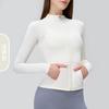 New Stand-Up Collar Outdoor Uv Protection Sunscreen Clothes Women'S Summer Thin Breathable Yoga Clothes Top Tight And Cool Jacket