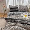 Bed Sheet Bedding Four-piece Set Thickened Brushed Quilt Cover Bed Dormitory Bedding Quilt Cover