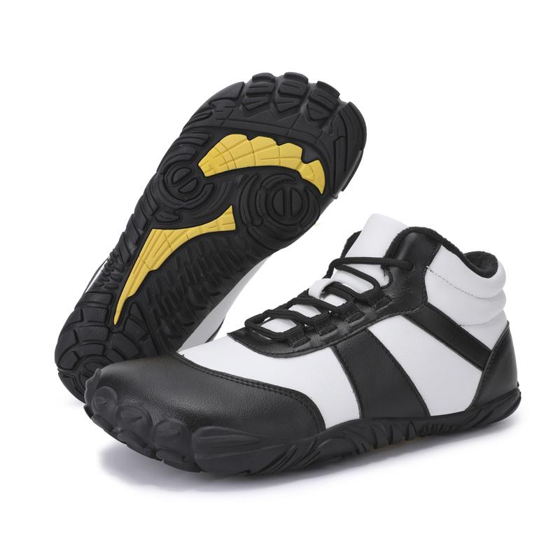 High-top Women's Hiking Shoes Plush Cotton Shoes Men's Winter Warm Snow Boots Trekking Camping Casual Shoes