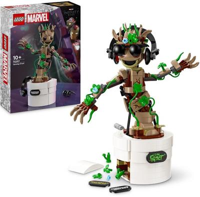 LEGO Marvel 76297 Dancing Groot Building Set