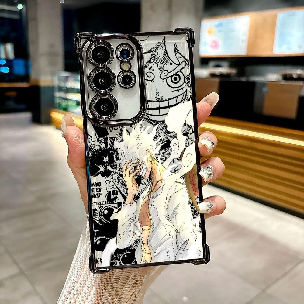 One Pieces Luffy Monkey D Coque For Galaxy S26 Ultra Phone Case For Samsung S26 S25 S24 S23 S21 Ultra S20 FE S25 Plus Soft Cover