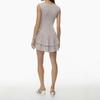 Women's Fashion Summer Spring Solid Color Print Sleeveless O-Neck Loose Waistline Casual Dresses