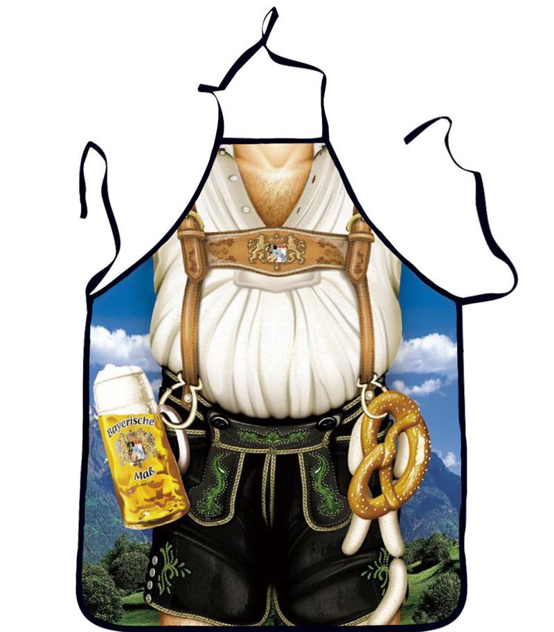 Superhero Women Men Apron Funny Novelty Chef Cooking Bbq Kitchen Aprons Cleaning