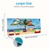 Cartoon Park South Color Mouse Pad Large Gaming Table Cushion Non-slip Laptop Tablet Big Mousepad XXL Mat Mini PC Playmat With Lock Edge