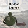 Military Stainless Steel Water Bottle - Drop-resistant Five-pointed Star Design for Outdoor Camps & Travel