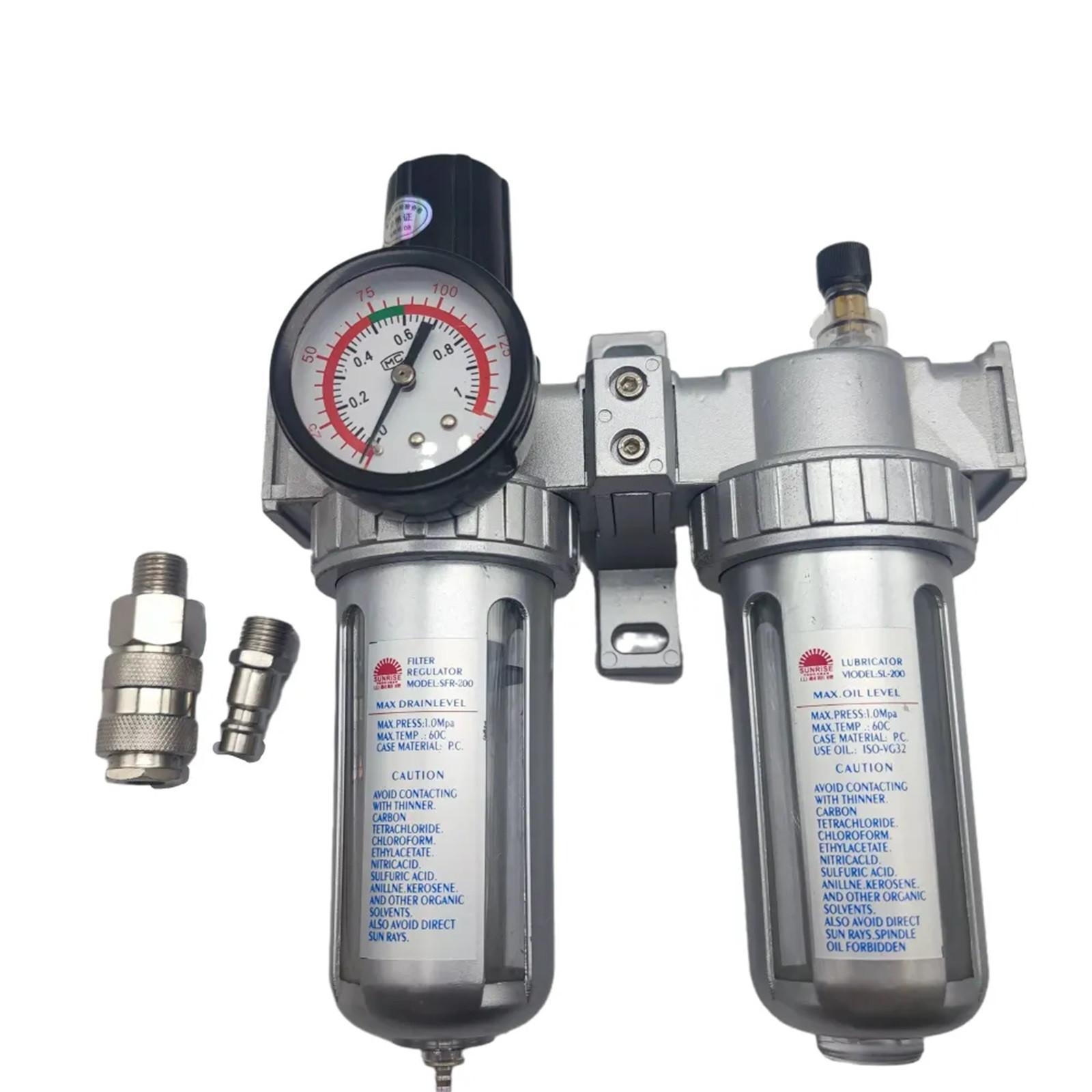 

Дві частини Регулятори Процесори Регулятори Фільтри Клапани Інструмент Аксесуари ( SFC400+SM40+PM40)