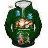 2024 New Christmas Fashion Hoodie Men/Women Hip Hop Autumn And Winter Streetwear Hoodies Funny Santa Claus Couples Clothes