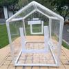 Garden Roof Style Flower Rack Succulent Insulated Greenhouse Fully Transparent Plant Growth Tent