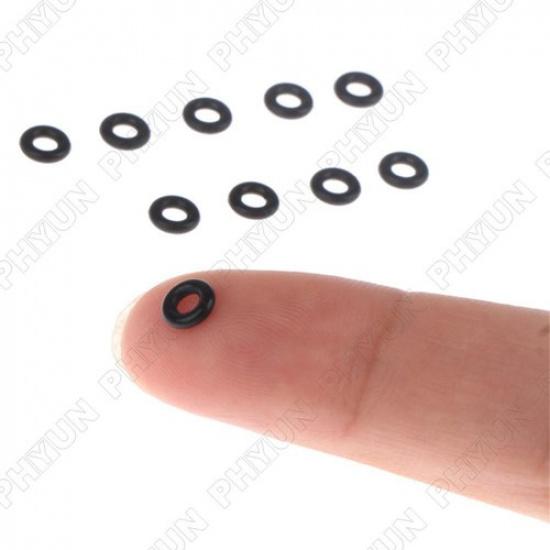 100x Seal Ring Rubber Orings 7.52*3.53*14.58mm For BMW Ford Fuel Injector Repair