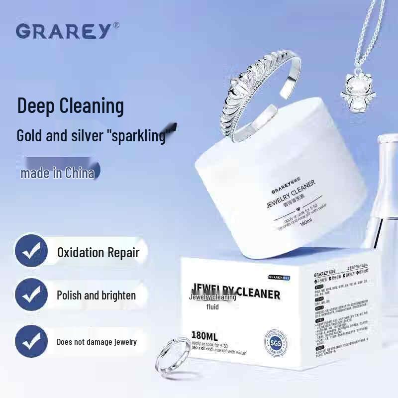 GRAREY Silver Jewelry Cleaning Solution