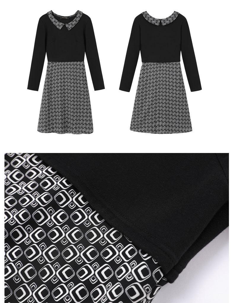 2023 Fall/Winter Slimming Waist Dress for Plus Size Women