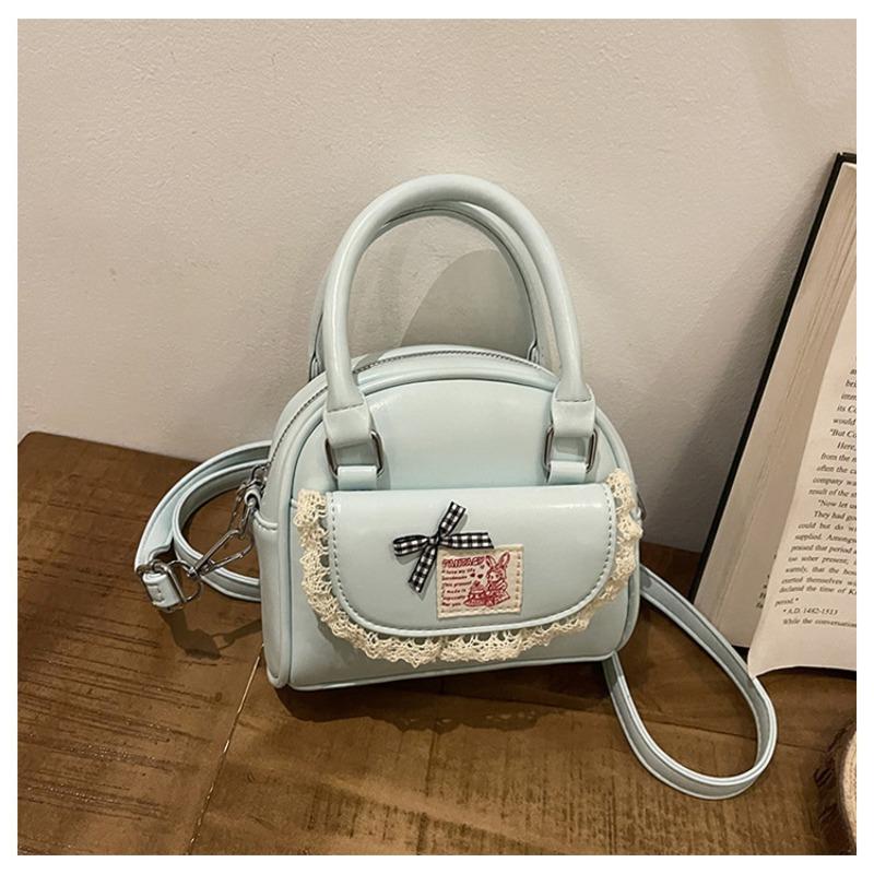 

Trendy fashion shoulder bag new feeling messenger bag portable commuter versatile shell bag озеро синий