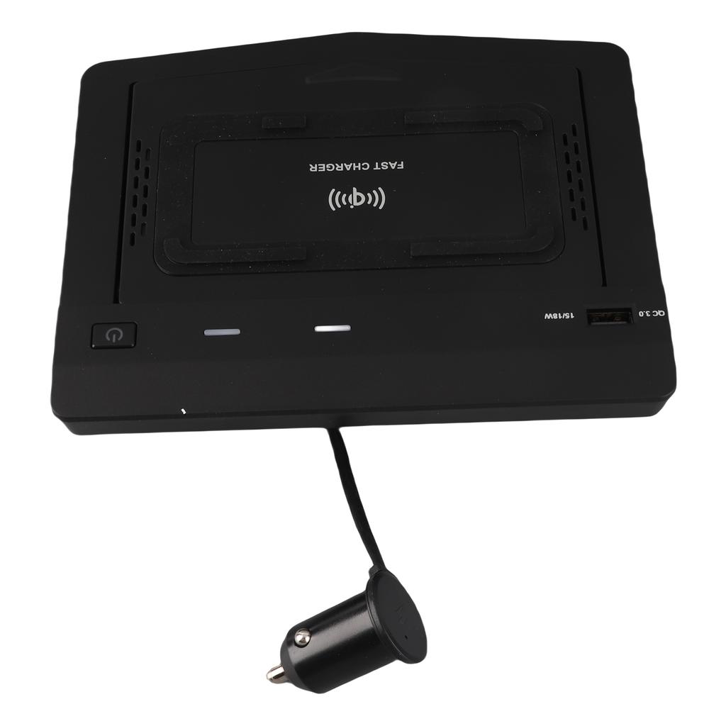 Chargeur Sans Fil pour Voiture 2-en-1 Support Téléphone 15W Plug and Play pour XT4 2018-2021