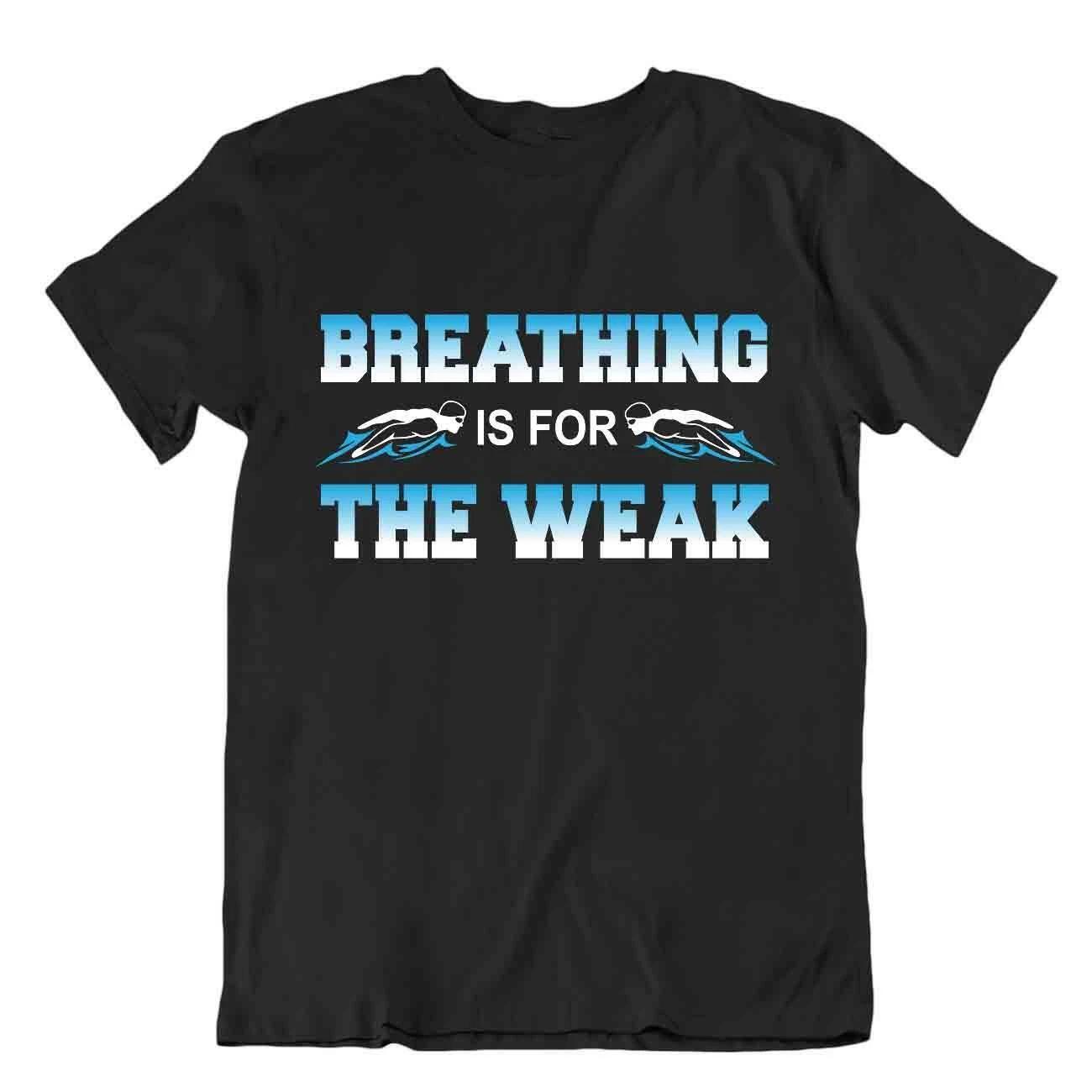Swimming Humor Tshirt Fitness Relaxing Sports Tee Stylish Shirt 2XL