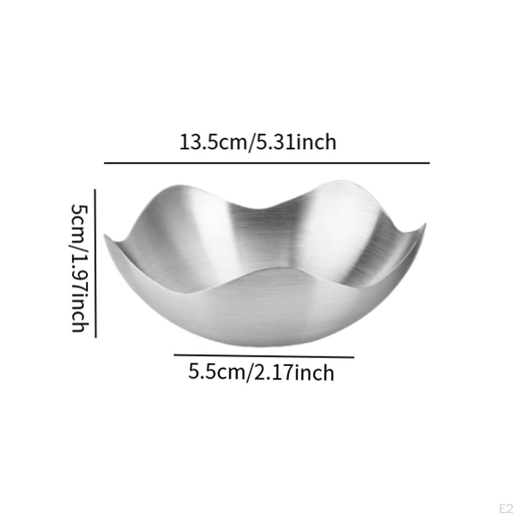 Süßigkeitenschale Dessertkorb Multifunktionale Dekoration Obst Metallschale für KTV Restaurant Hotel