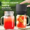 Electric Mason Jar Vacuum Sealer Kit Cordless Automatic Jar Sealer Kit for Food Storage and Fermentation with Wide-Mouth and Mason Jar Lids