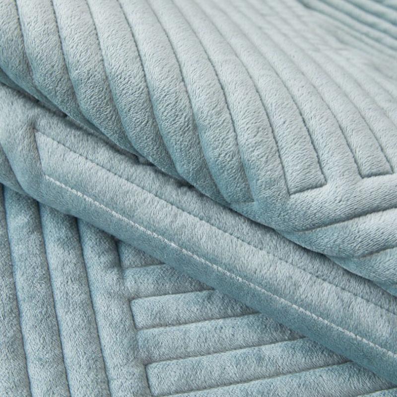 Теплый матовый чехол для дивана для гостиной, нескользящие чехлы, универсальный чехол для дивана, декоративное полотенце 45cm Pillowcase 1pcs синий