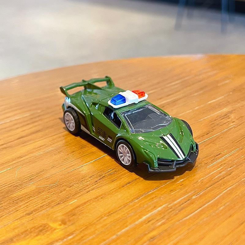 Creative Cartoon Sports Car Keychain: Couple Car Bag Pendant Ornament