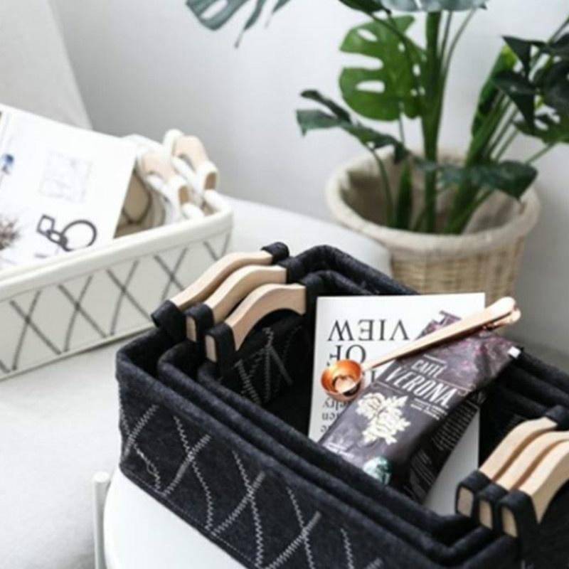 Felt Storage Basket Dirty Clothes Felt Storage Basket Books Home Felt Storage Box Storage Basket