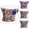 Baby Cartoon Print Diaper Bag With Zipper And Polyester Storage For New Parents