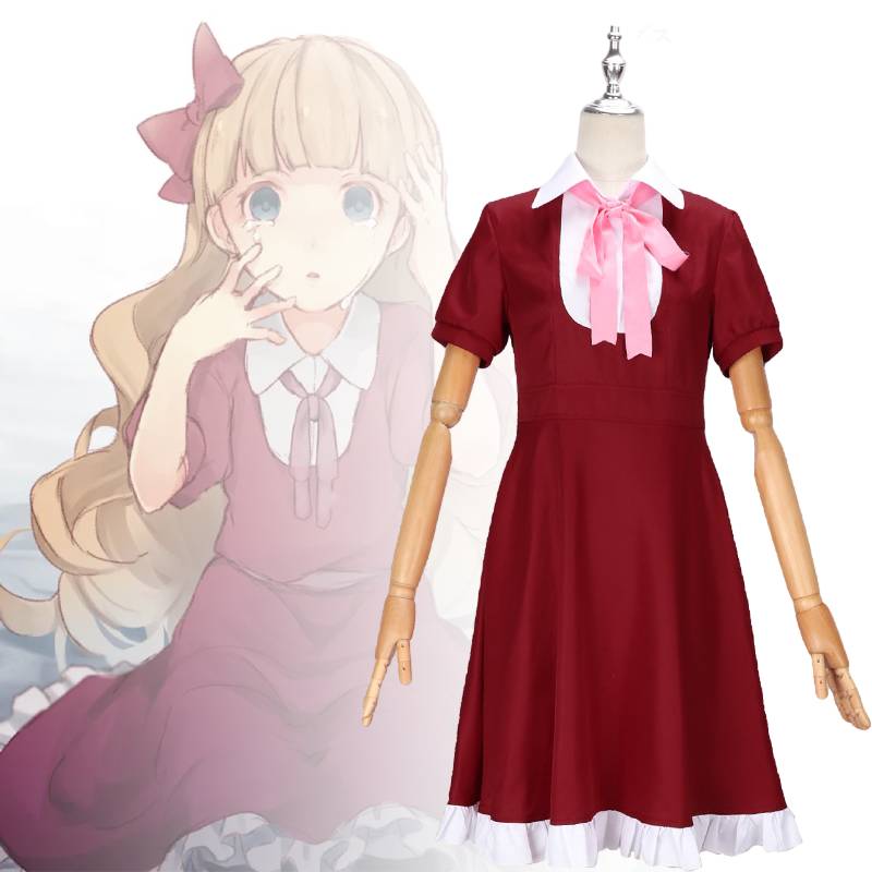 Stray Dogs Bungo Cosplay Costume Alice Dress Lolita Maid Outfit Anime Halloween