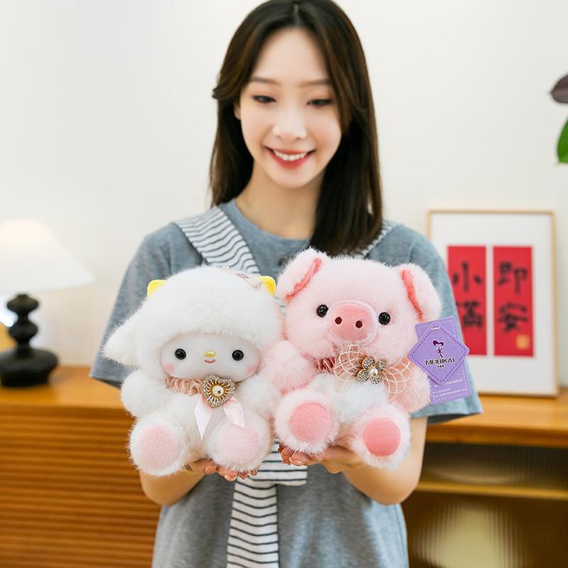 Plush Duck Small Toy With Pp Cotton Filling For Kids Room Decor