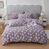 Cute Bear 100% Cotton Duvet Cover Cartoon Theme Bedding Set Kawaii Animal Comforter Cover Heart Print Bed Sets with 2 Pillowcase