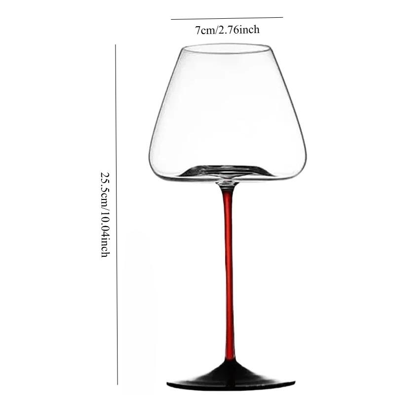 New Wine Glass Light Luxury High Value Crystal Glass Red Wine Glass Household High Value Goblet High Grade Wine Glasses