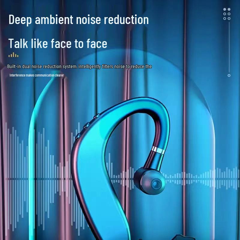 Wireless Bluetooth Over-Ear Earphones for Business, Driving, Sports & Music.