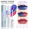 Magic Lip Mask Lip Glaze + Lip Brush | Long-lasting, Waterproof, Anti-smudge Lip Glaze, Plant Moisturizing Formula, Matte Lipstick