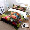 Cow Riding Pink Scooter. Print Bedding Set 1 Duvet Cover 2 Pillowcases For Adult And Children Luxury Gift Full Size