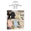 Schoolbag Casual Large Capacity Backpack Ins Style Fashion Girl Korean Version Solid Color Simple College Student Schoolbag Travel Backpack