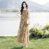 Elegant A-Line Sleeveless Midi Dress