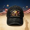 American Anniversary Printed Baseball Cap Military Day Hat Old Washed Daddy Hat Independence Day Hat