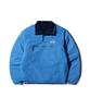 MADDEN Sherpa Reversible Pullover Jacket Navy