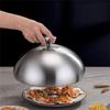 Metallkuppel Speisenabdeckung Edelstahl Tellerdeckel zum Kochen und Schutz
