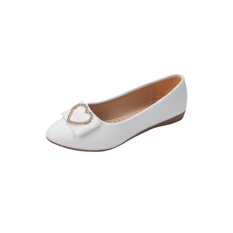 Spring new flat-bottomed pointed single shoes women's pedal Doudou shoes