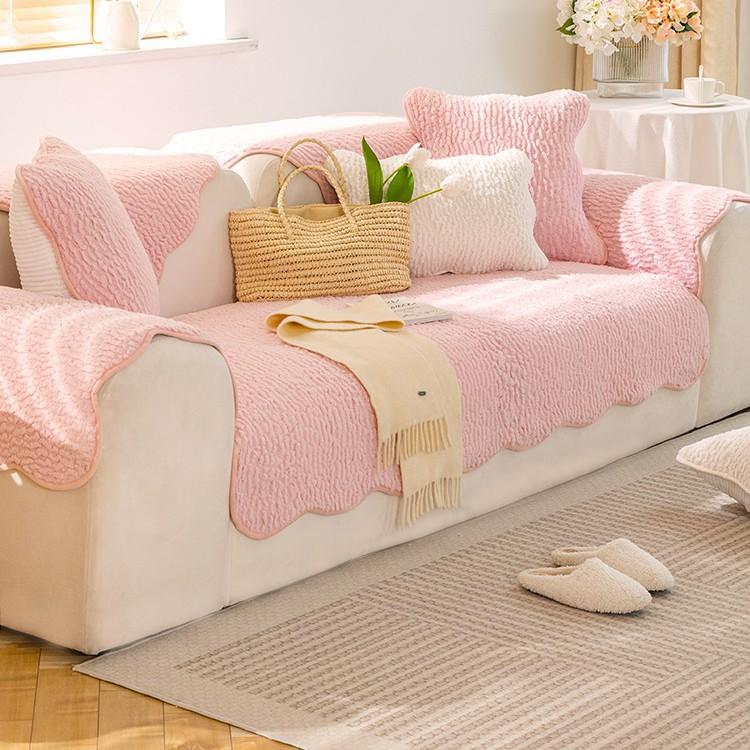 

Классическая винтажная плюшевая подушка для дивана в гусиную лапку, чехол из ткани особой формы, зимний стиль, утолщенная нескользящая кожаная подушка для дивана 70*70cm