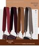 6cm Wide Cowhide Canvas Shoulder Strap for Versatile Crossbody Bucket Bags