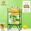 Glass Beverage Dispenser with Tap