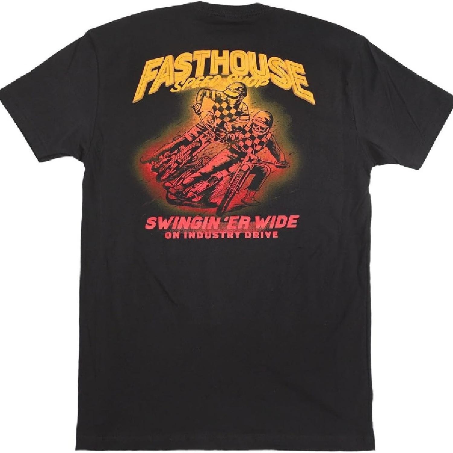 

FASTHOUSE Tracker Short Sleeve Tee XXXXXL чёрный