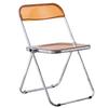 Transparent Acrylic Folding Dining Chair - Crystal-Style Photo/Negotiation Chair